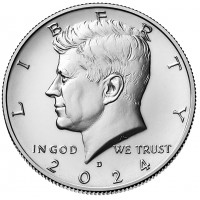 US Kennedy Half Dollar 2024 - D
